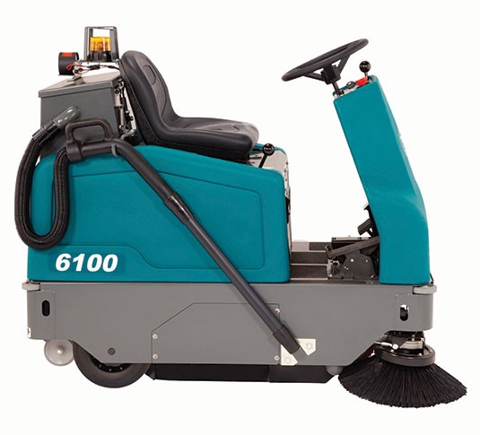 6100 Sub-Compact Battery Ride-On Floor Sweeper alt 5